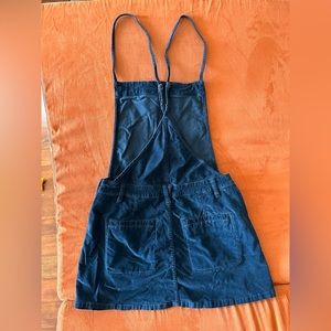 Velveteen Free People overall skirt